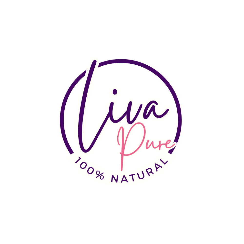 Liva Pure logo – webshop voor 100% natuurlijke verzorgingsproducten zoals arganolie en cactusvijgolie
